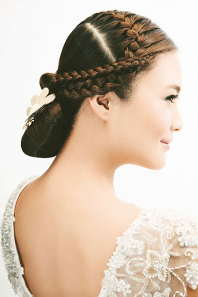 Bới Tóc Gợi Cảm Cho Cô Dâu Mùa Hè 03