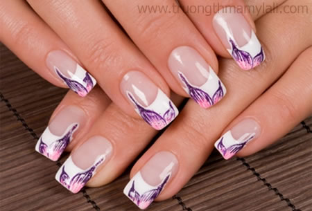 Học vẽ nail nghệ thuật cọ bản nâng cao