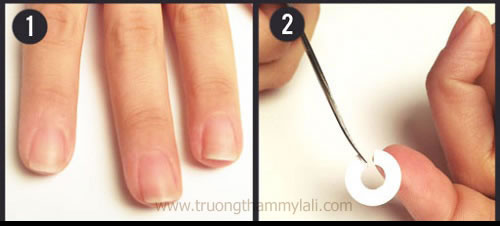 Tự Vẽ Móng Nail Cổ Áo Peter Pan Tuyệt Đẹp 02