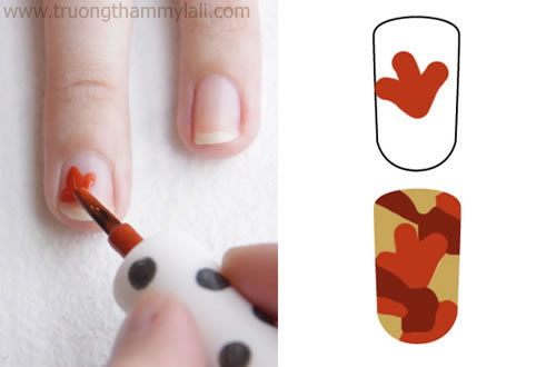 Tự Vẽ Móng Nail Lưu Giữ Mùa Thu Trên Móng Tay Xinh 02