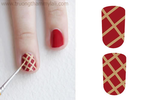 Tự Vẽ Móng Nail Lưu Giữ Mùa Thu Trên Móng Tay Xinh 07