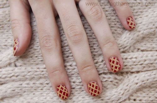 Tự Vẽ Móng Nail Lưu Giữ Mùa Thu Trên Móng Tay Xinh 08