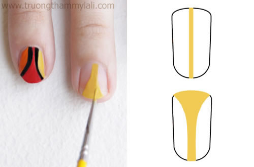 Tự Vẽ Móng Nail Lưu Giữ Mùa Thu Trên Móng Tay Xinh 10