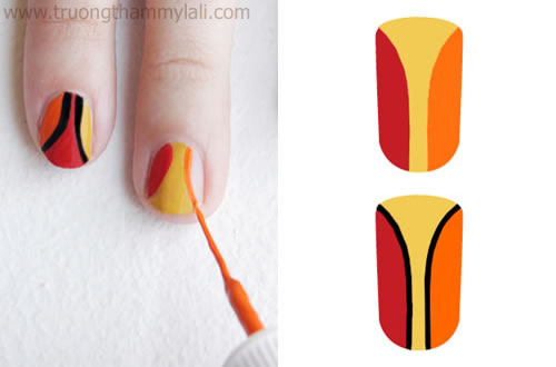 Tự Vẽ Móng Nail Lưu Giữ Mùa Thu Trên Móng Tay Xinh 11